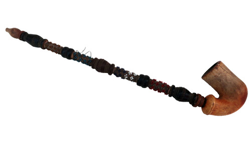 Ancienne grande pipe sculpté - ancienne,