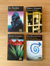 Lot 4 Folio Policier - Jonquet - Rankin - Crumley - Pouy - début années 2000
