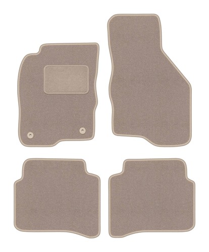 Tapis sol velours beige - de,