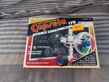 Vintage 1993 New MOTORIZED CAPSELA 175 SCIENCE CONSTRUCTION SYSTEM TOY Jeu Jouet
