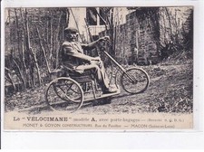 MACON: the "velocimane" model A, with luggage rack, monet and goyon construct