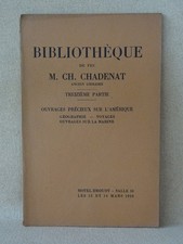 BIBLIOTHEQUE DE FEU M. CH