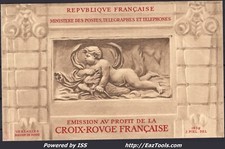 FRANCE CARNET CROIX ROUGE DE