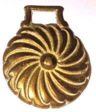 Horse Brass Médaillon Vintage