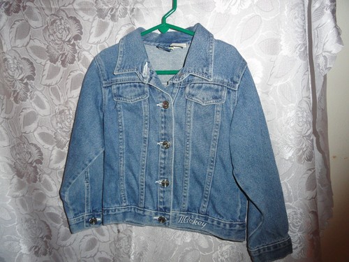 Girl denim jacket size 6 - girl's,