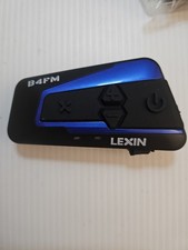 LEXIN B4FM MOTORCYCLE BLUETOOTH INTERCOM • SINGLE PACK • NEW OPEN BOX •