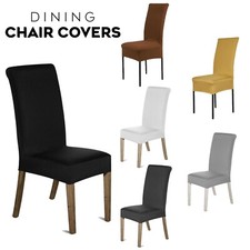Dîner Chaise Siège Housses Housse Extensible Mariage Banquet Fête Amovible Slip