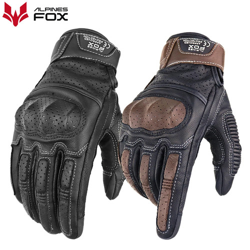 Gants moto cuir - moto, en