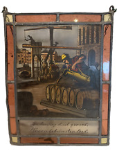 Panneau décoratif en vitrail