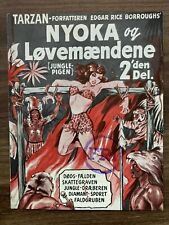 Jungle Girl Frances Gifford Tom Neal Bardette 1941 Danish Movie Program