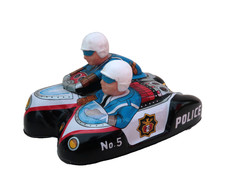 Joli Moto SideCar Police 13Cm