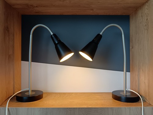 Duo lampes bureau - de,