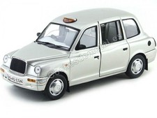1998 Austin TX1 London Taxi Cab Platinum Silver 1:18 Sun Star 1125