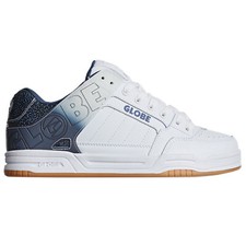 Globe Tilt Baskets Chaussures pour Homme de Skate Skatesneaker Blanc/Bleu