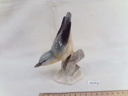 Ancien oiseau porcelaine - oiseau,