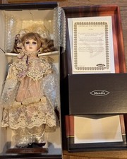 Mundia 2000 Reve De Porcelaine Christine Et Cecile Doll LAURA 18" Teeth Rare!