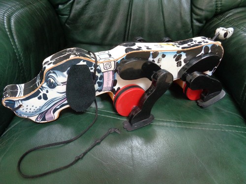 Car rare jouet vintage chien - car/,