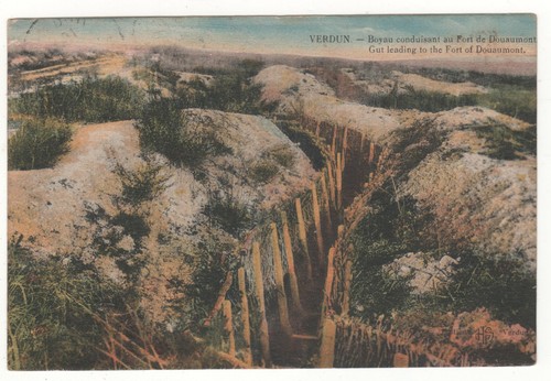 Cpa verdun boyaux - verdun, :