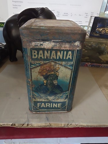 Ancienne boite tole - boite,
