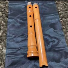 Flûte traditionnelle japonaise en bois accordée à l'école SHAKUHACHI KINKO H ...