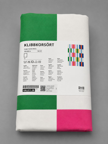 Ikea klibbkorsort tissu - ikea,