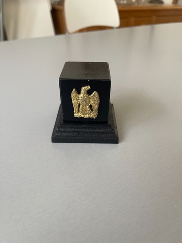 Socle bois noir - socle, en