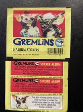 1984 Topps Original 1984 Gremlins Sandwich Figure Bag Bag Bag