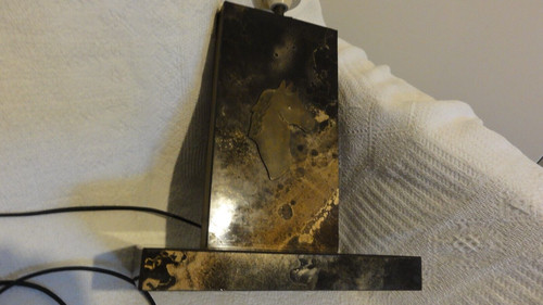 Ancien pied lampe - ancien,