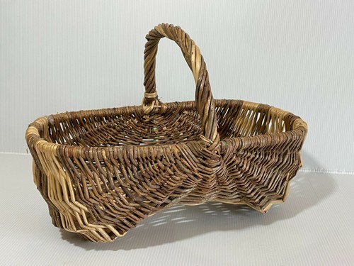 Ancien panier bois vannerie - panier,