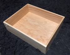 CAISSE BOIS RANGEMENT DÉCORATION 3B