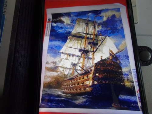Tableau fait main avec kit - fait,