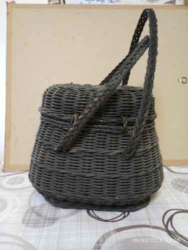 Ancien panier maraichin - panier,