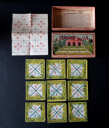 Jeu ancien fermier - ancien, avisé