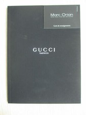 WATCH CATALOGUE MONTRES GUCCI