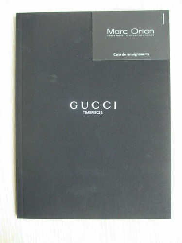 Watch catalogue montres gucci - watch,