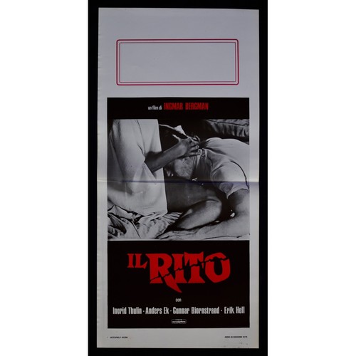 Affiche rite riten ingmar - le,