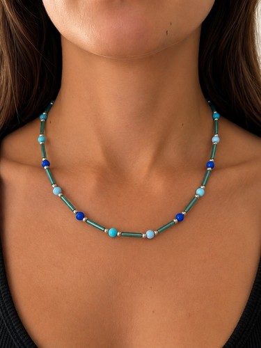 Collier ras cou fantaisie - de,