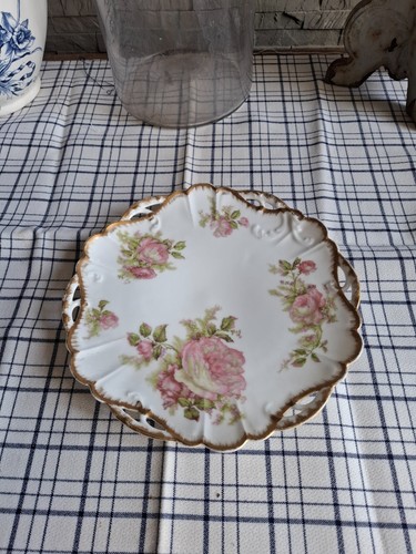 Ancienne assiette plat - ancienne,