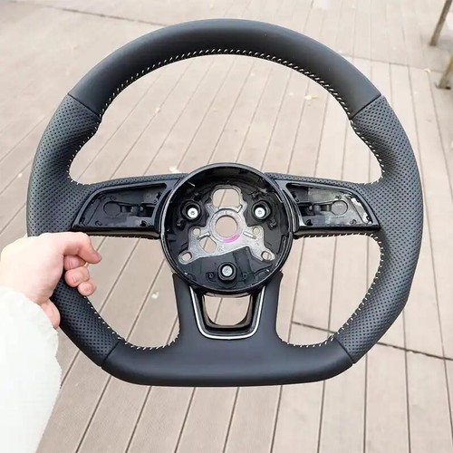Volant cuir perforé - volant, pour