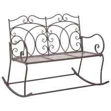 Banc de Jardin 104 cm Fer