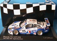PORSCHE 911 GT3 RS #75 24H MANS 2004 SUGDEN KHAN SMITH MINICHAMPS 400046975 1:43