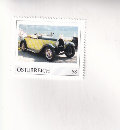 Timbre autriche voiture - timbre,