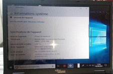 PC Portable - Fujitsu Amilo La1703 - Sempron 3600+ - 2Go DDR2 - Sans disque dur