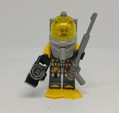 Lego atlantis diver 6 - diver, jeff