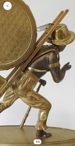Pendule bronze eme siecle - ,