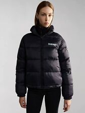 Napapijri Black Box Puffer Jacket Size Small or Medium RRP £200