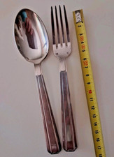 Cutlery spoons fork silver