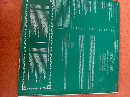 Disque vinyl andy - kirk, and