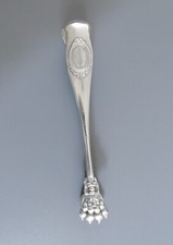 Minerva Solid Silver Sugar Hors d'oeuvres Tongue - 69g - Free Shipping