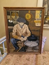 Peinture ancienne, Huile Sur